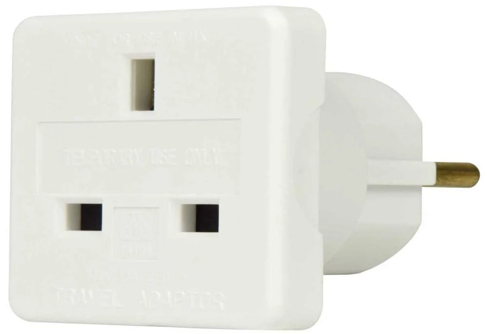 Adaptador UK 5para ficha Schuko