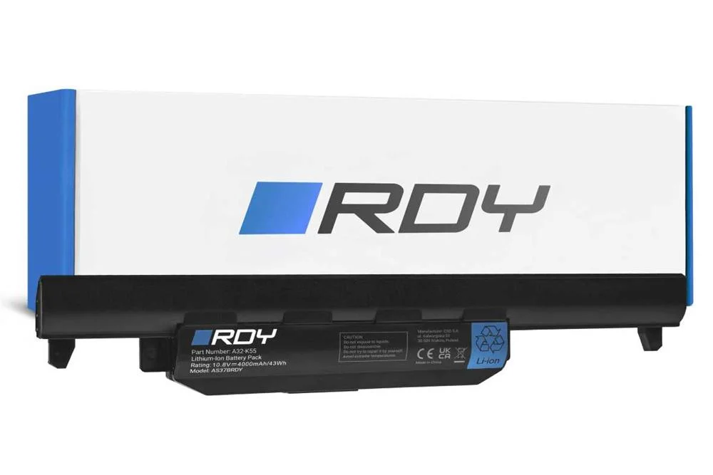 Battery Rdy A32-K55 To Asus R400 R500 R500v R500vj R700 R700v K55 K55a K55vd