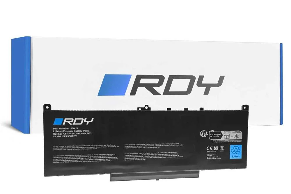 Bateria para computador portátil Rdy J60j5 para D.