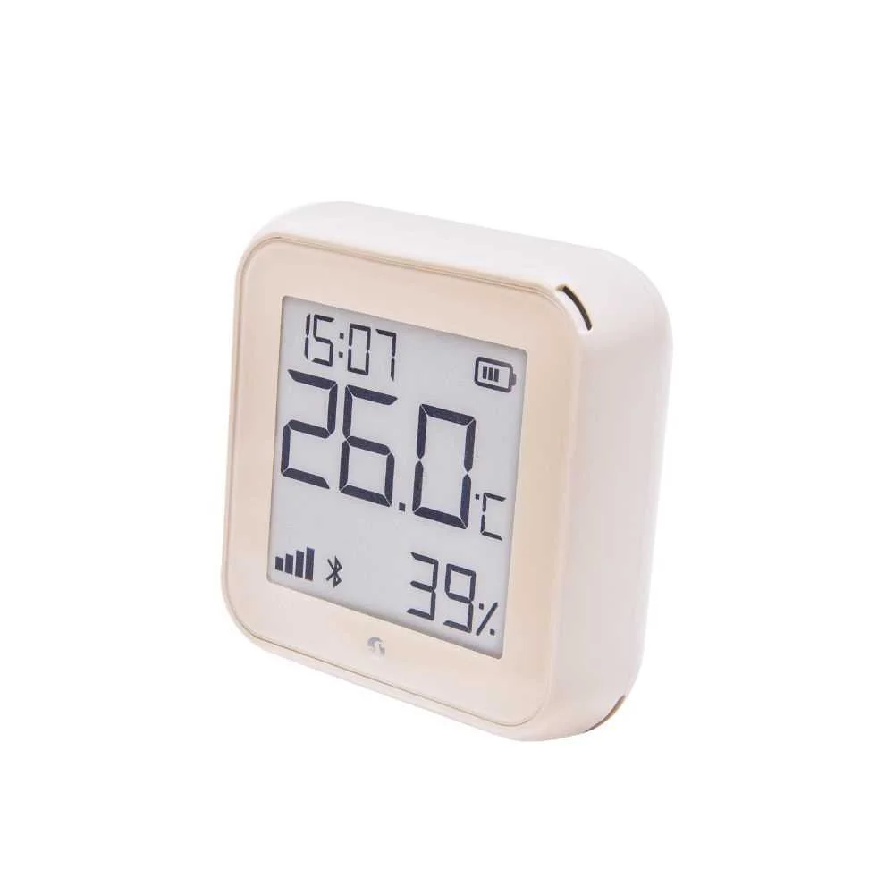 Shelly Plus Gen3 H&T Wi-Fi + Bluetooth Humidity And Temperature Sensor With E-Paper Display (Ivory)