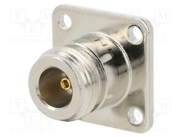 Conector N Tomada Femea Simples 50o Solda .