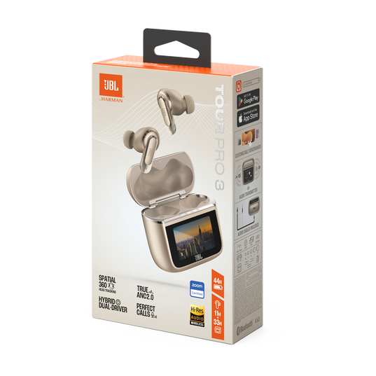 Auriculares Jbl Tour Pro 3 Latte