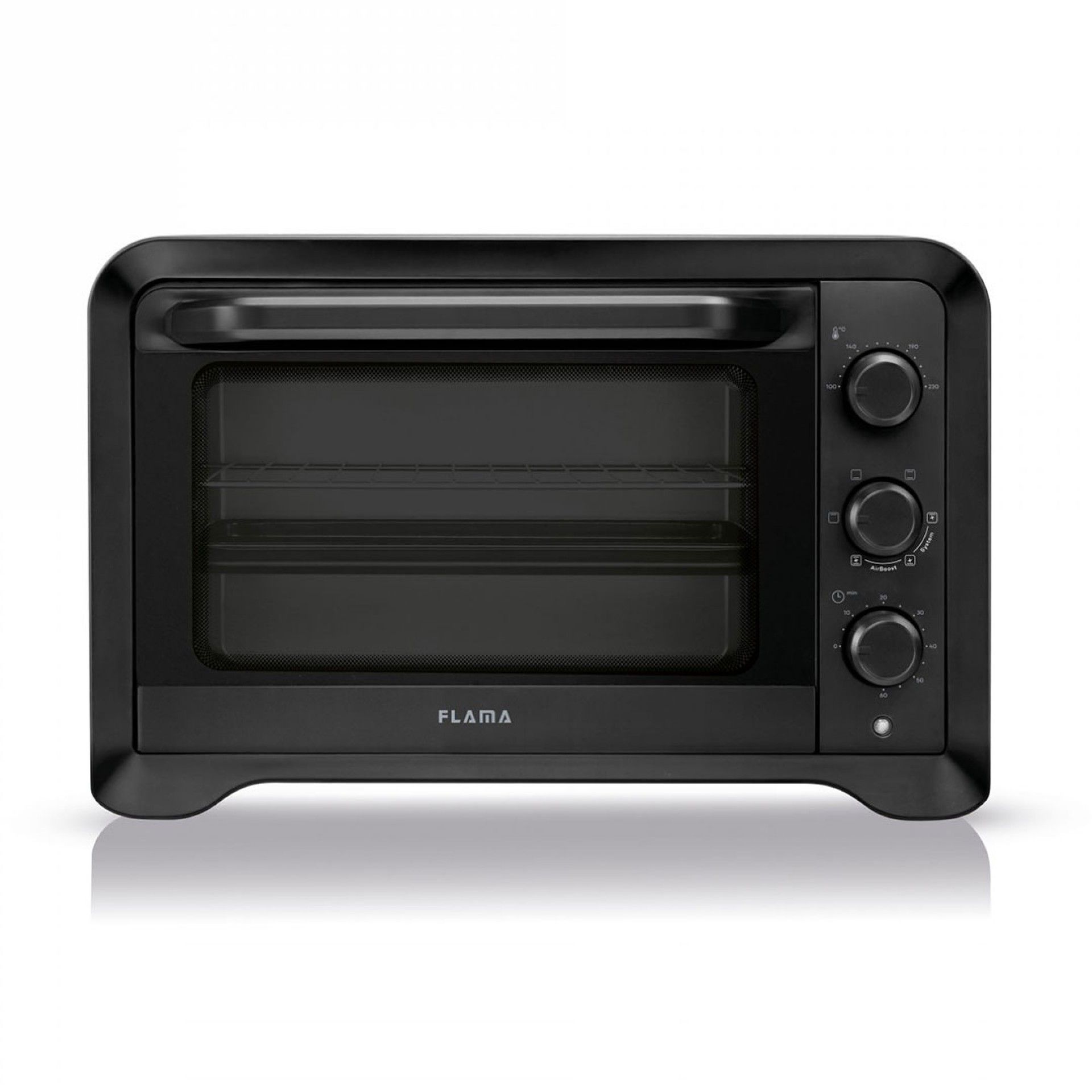 FLAMA FORNO 35LT 1600W FUNcAO GRILL PRETO