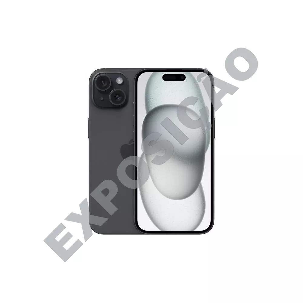 Smartphone Apple iPhone 15 128gb Preto Exposi&ccedil;&atilde;o