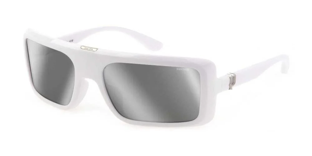Sunglasses Police Man Splf62-6104aw (Lens/Bridge/Temple) 61/19/130 Mm)