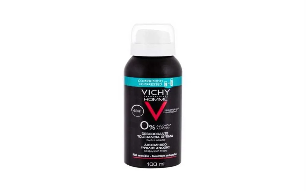 Desodorizante Vichy Homme Spray 48h Tolerância Ót.