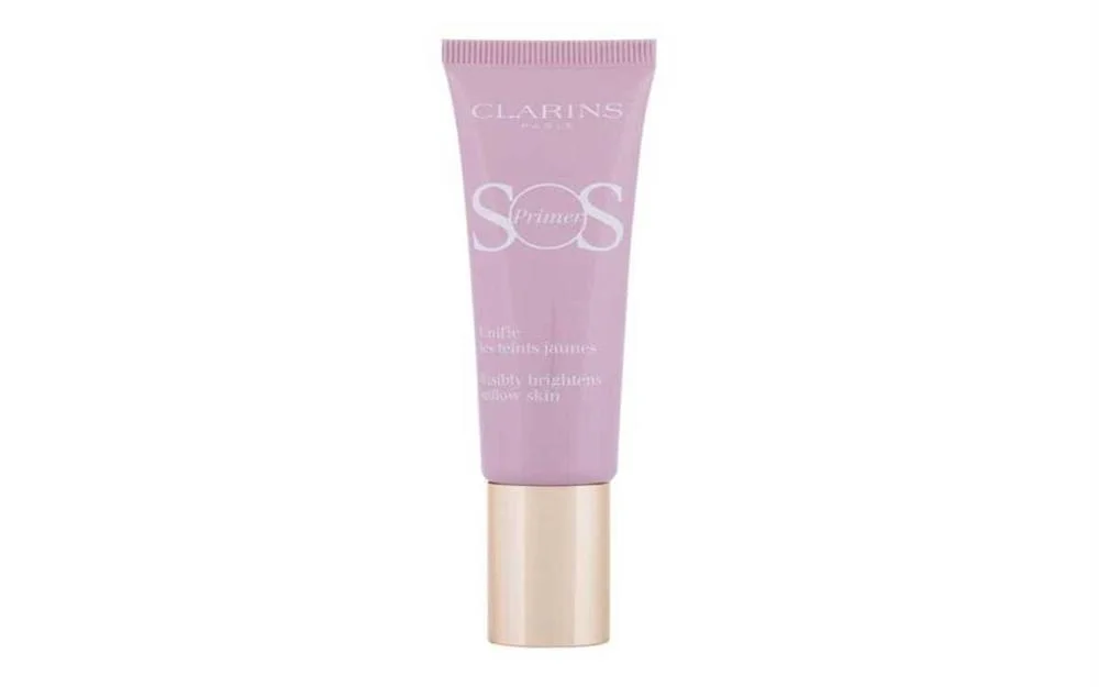 Base Clarins Sos Visivelmente Ilumina a Pele Páli.