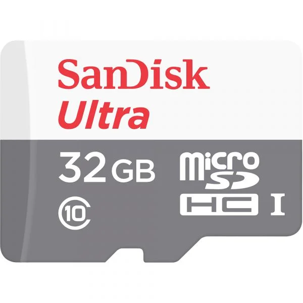 MICRO SD SANDISK ULTRA MICROSDHC 32GB + SD ADAPTER