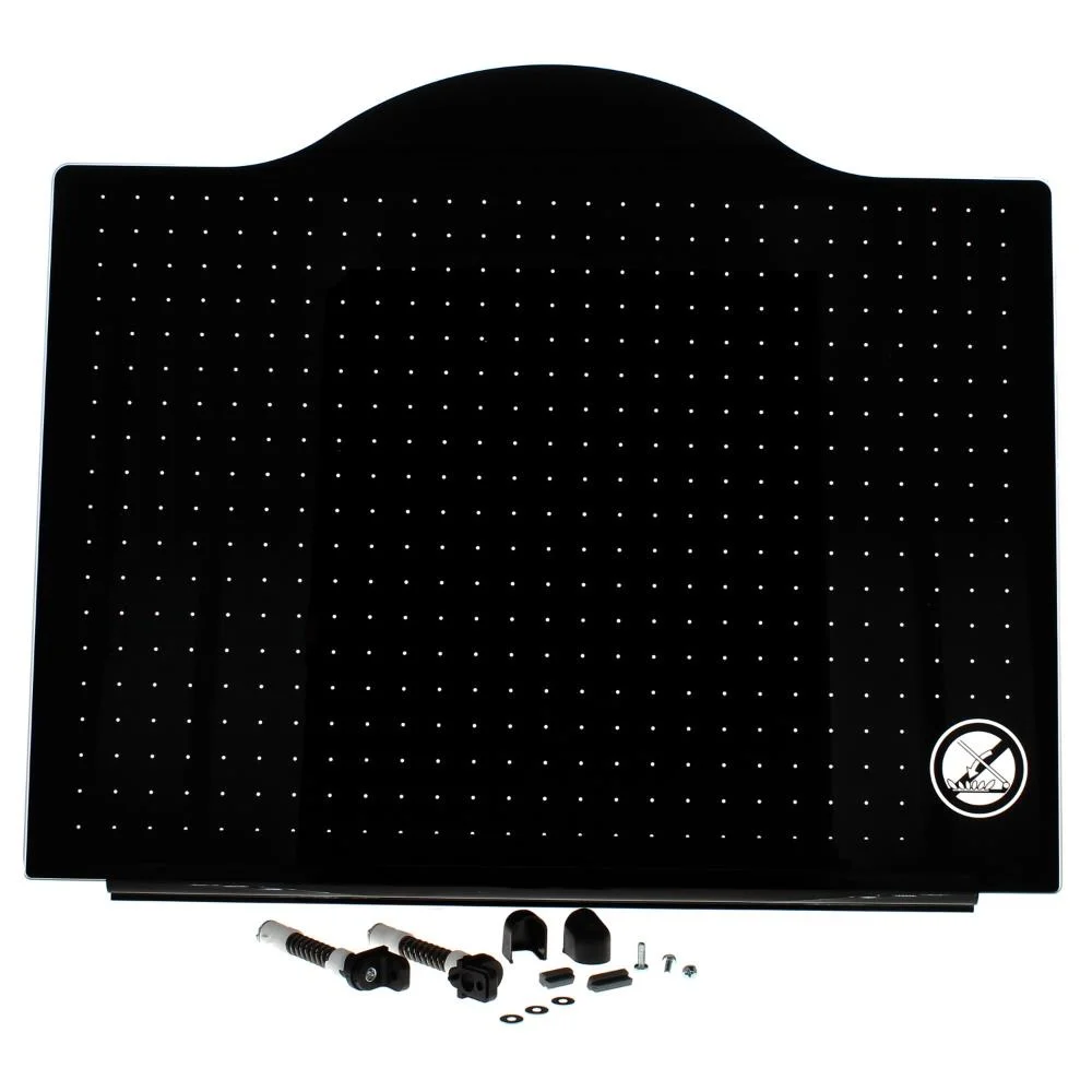 Kit Tampo de Vidro Preto 60cm C6h
