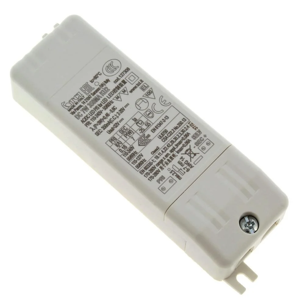 Fonte de Alimentação LED Bar 350ma 7w 110-240v