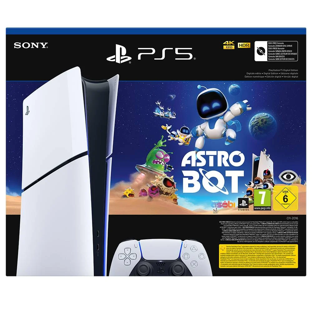 Sony Playstation 5 Slim Digital Edition Inkl Astro Bot