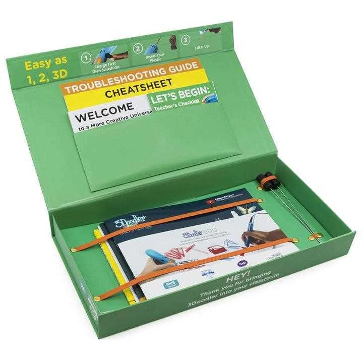 3DOODLER START EDU PLÁSTICO AZUL, CIANO, VERDE, C.