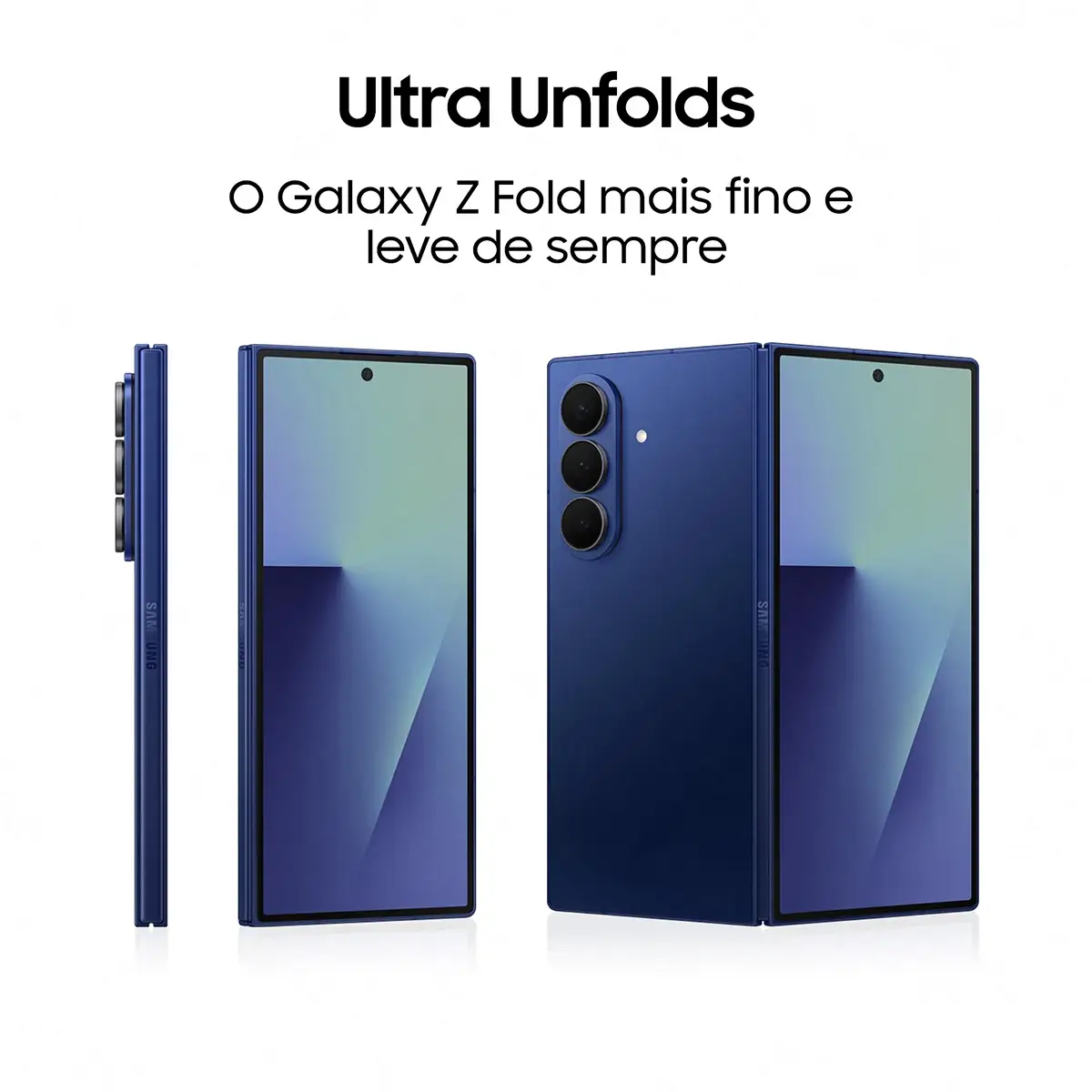 Smartphone Samsung Galaxy Z Fold7 16/1tb Preto Noturno