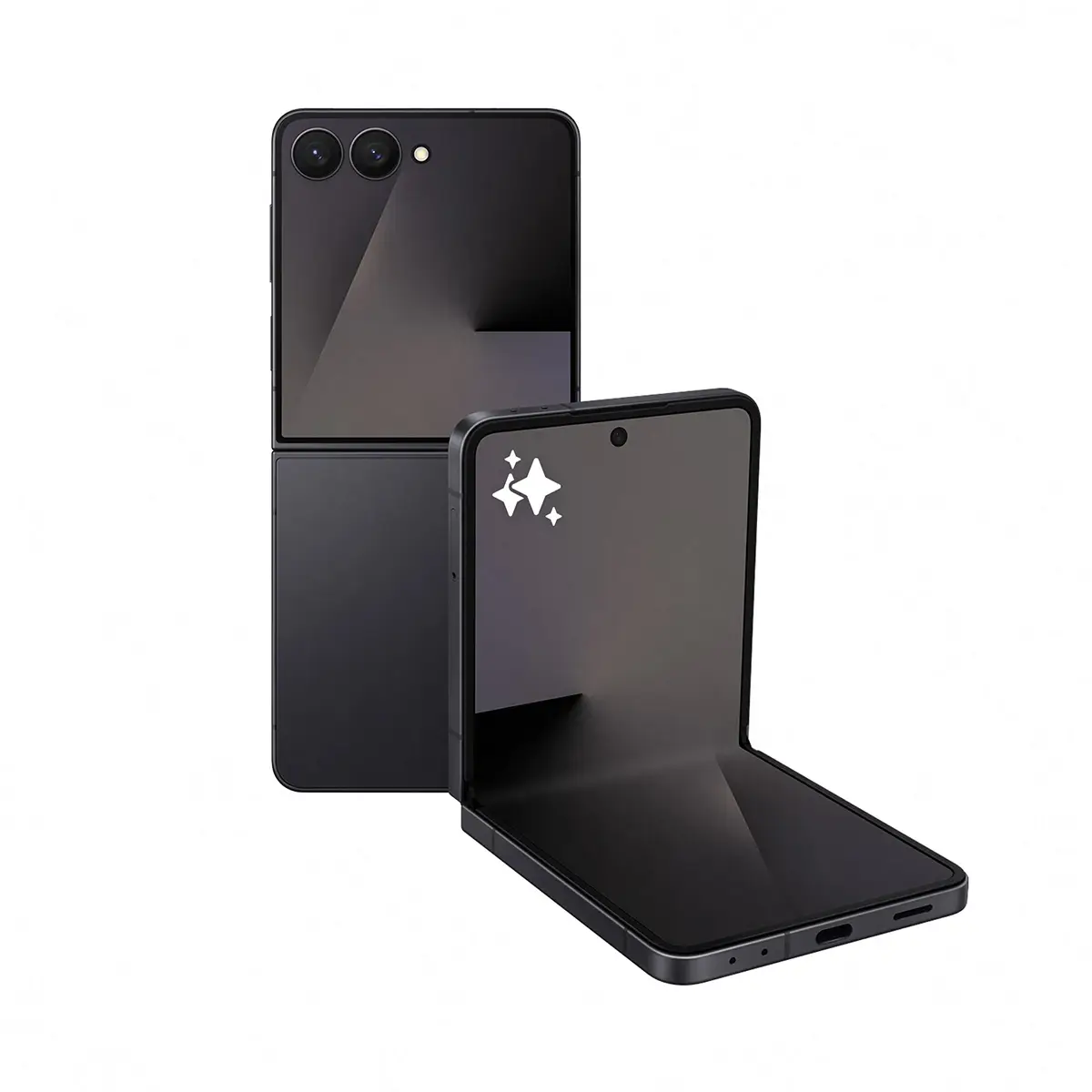 Smartphone Samsung Galaxy Z Flip7 12/512gb Preto Noturno