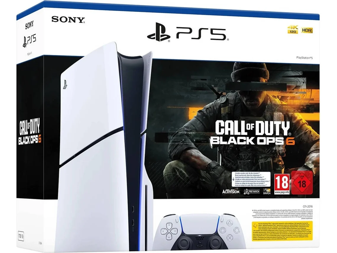Consola Playstation 5 (Slim) + Call of Duty: Black Ops 6