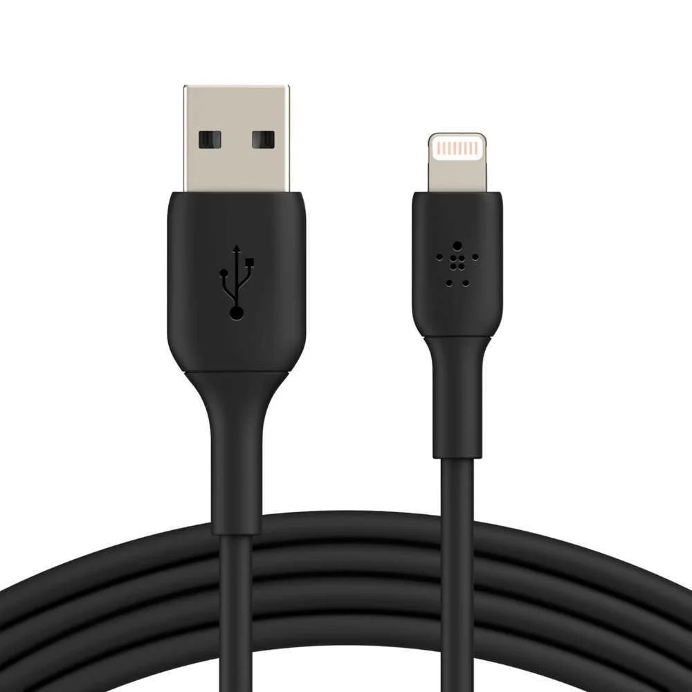 Cabo Usb para Lightning Belkin Caa001bt0mbk 150 Cm Preto 15 Cm 