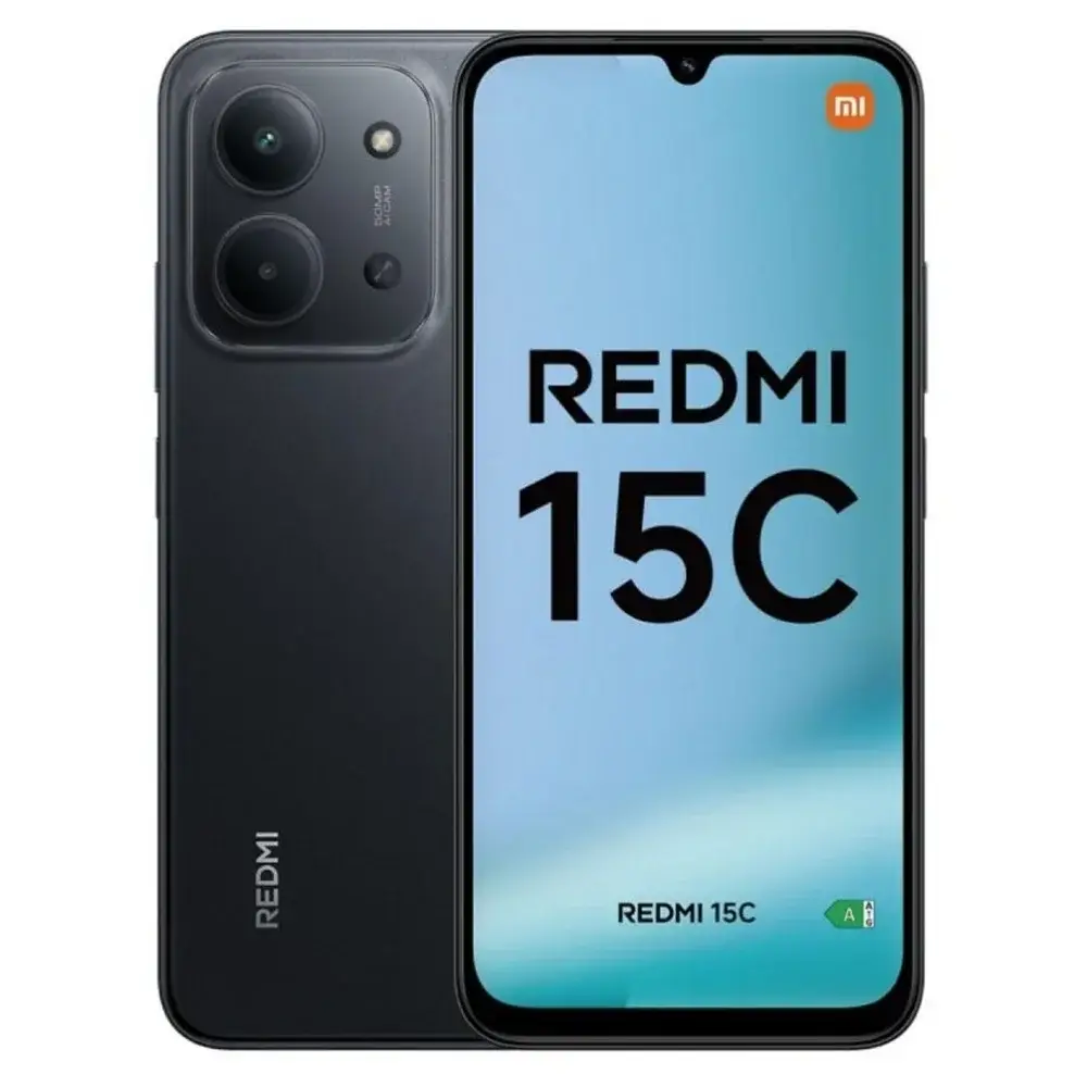 Smartphone Xiaomi Redmi 15C 4G 6.9" 4GB/256GB Dual SIM Midnight Black