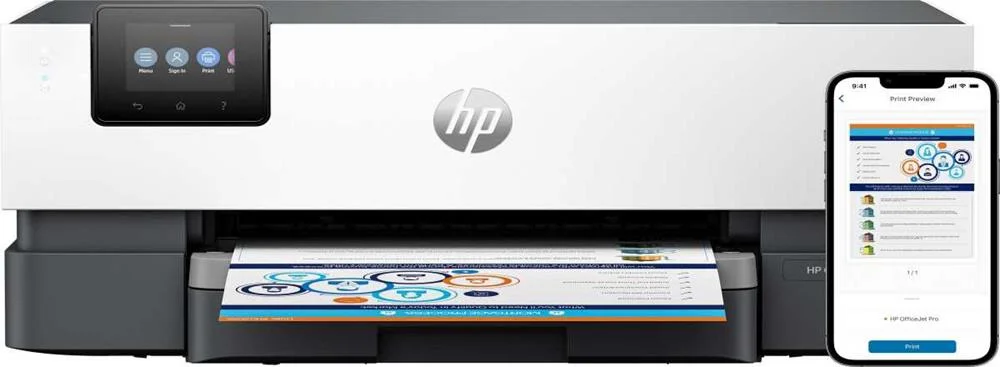 Hp Officejet Pro Impressora 9110b, Cor, Impressor.