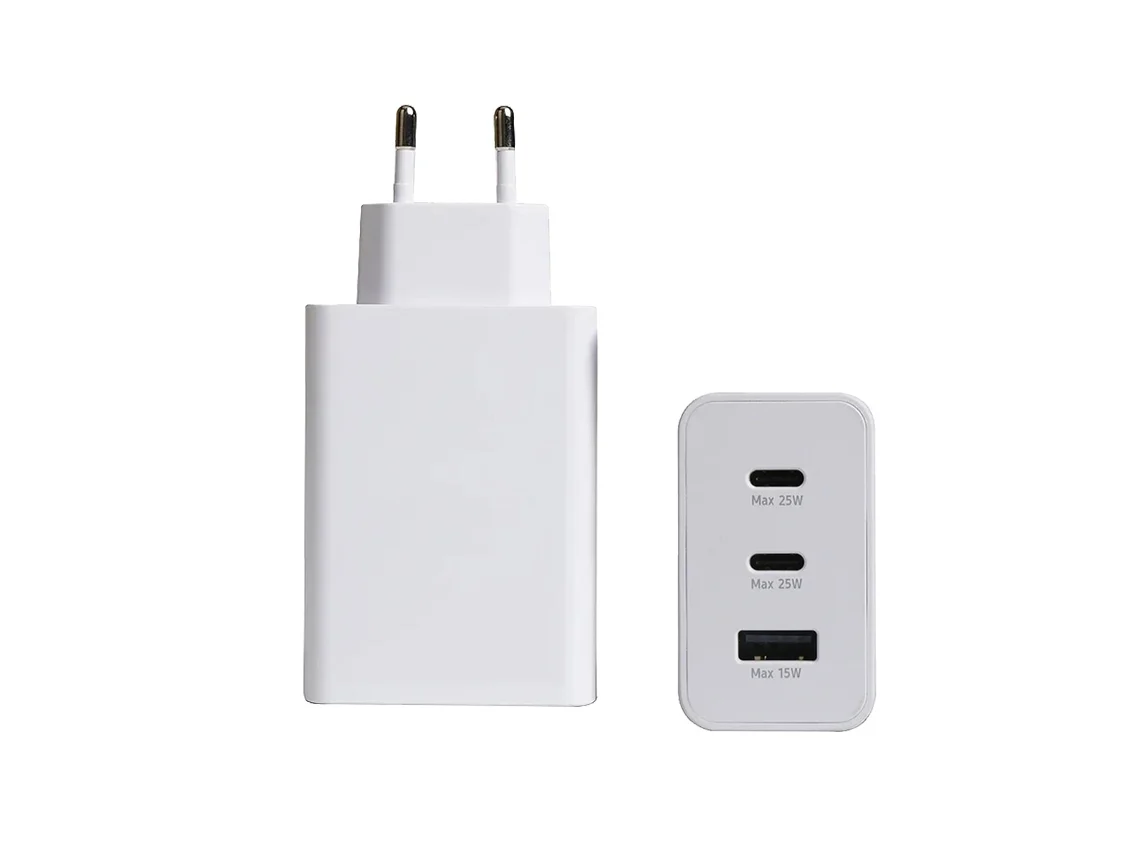 Carregador + Cabo USB Tipo C - 65W - Branco