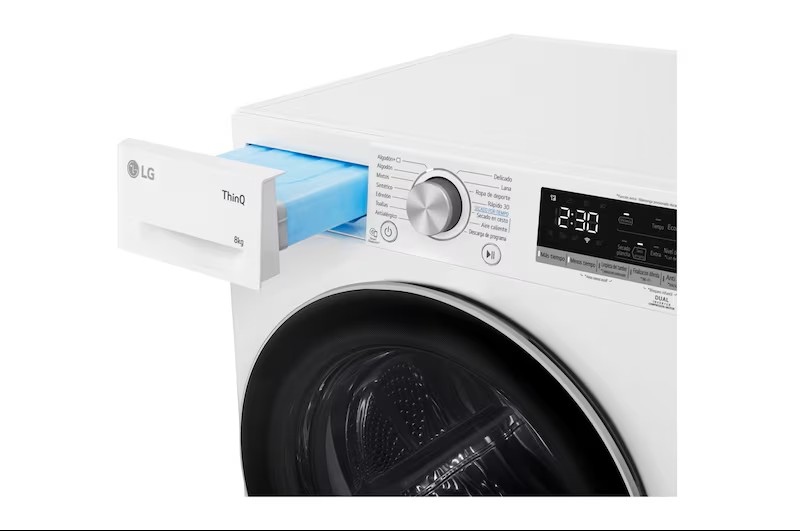Secadora Lg Rh90v9av3n 9k B/Calor A+++  recondicionado