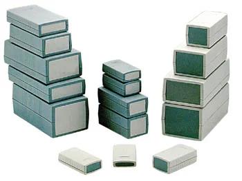 Caja de Plástico - Gris Oscuro - 150 X 80 X 45mm