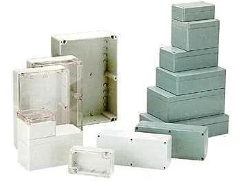 Sealed Abs Enclosure - Dark Grey - 115 X 65 X 40 Mm