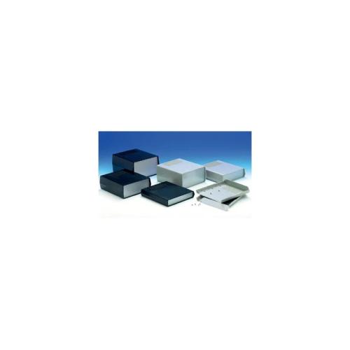 Caixa Montagem Abs e Aluminio 198x178x72mm Preto