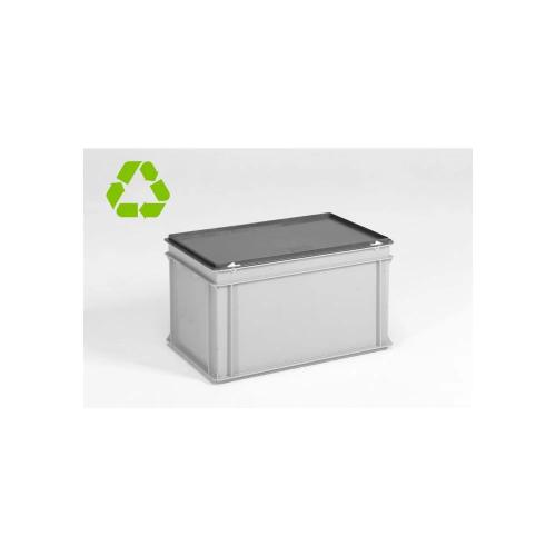 Caixa Montagem Plastico Cinza