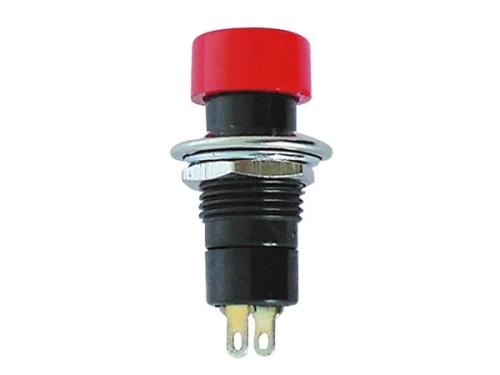Push-Button Switch Off-(On) Red