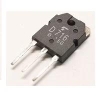 Transistor N/Hi-Fi.Nf-E 100v 6a 60w 12mhz 2sd716
