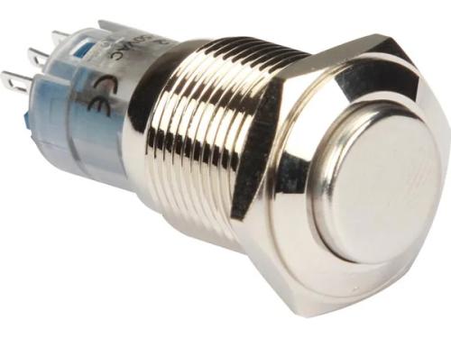 High Round Metal Switch Spdt 1no 1nc