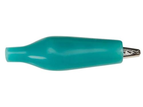 Alligator Clip With Boot 27mm - Green