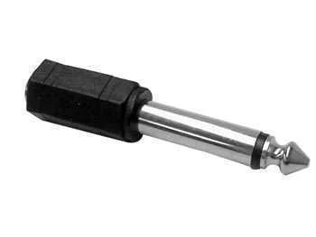 Mono Jack 3.5mm Hembra a Jack Mono 6.35mm Macho