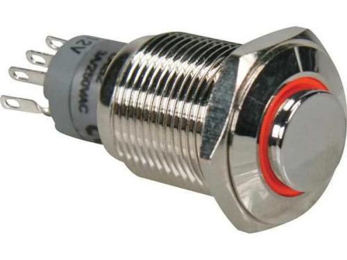 Interruptor de Pressao Metalico Laranja