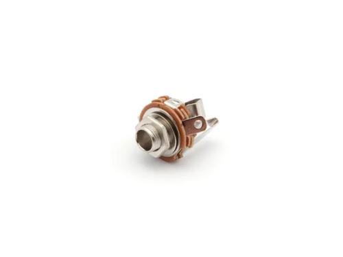 6.35mm Female Jack Connector - Open-Circuit Chassis - Stereo