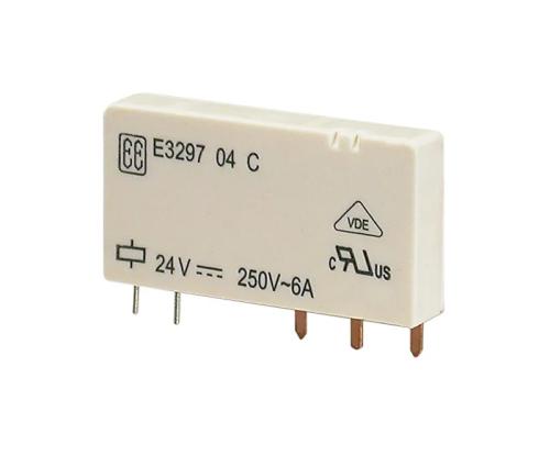 Rele Mini Para C.i.1 Contato N/d 24vdc 6a