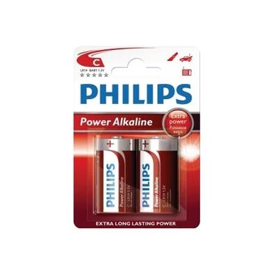 Pilha Alcalina Lr14 Philips Powerlife (2pcs)