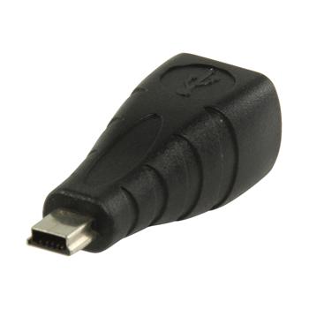 Adaptador Usb2.0 Mini 5P Macho Para Usb B Femea