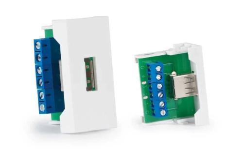 Conector Usb a Hembra para Conexión Panel 1/2