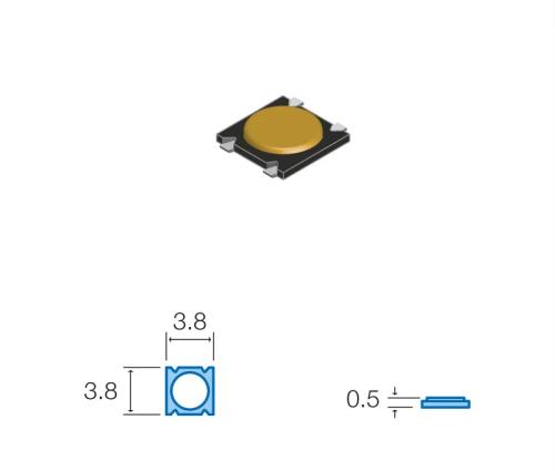 Pulsador De Tato Smd 12Vdc 50Ma