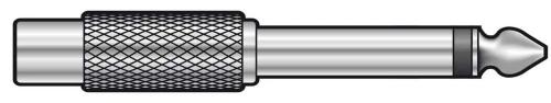 Adaptador Jack 6.3 Macho a Rca Hembra