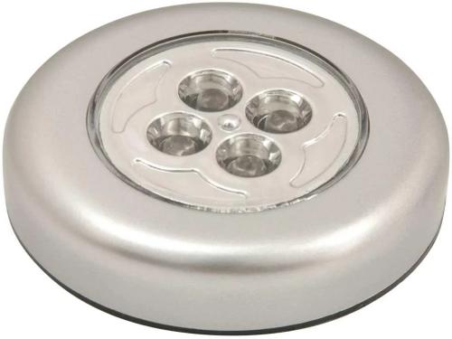 Luz LED 4 Leds Auto Adesiva