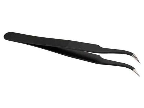 Pinças Ponta Curva Anti Estaticas 12.2cm