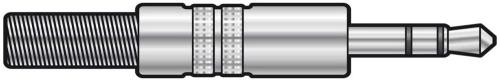 Conector Jack 3.5 Macho Con Protector de Cable De.