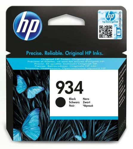Tinteiro de Tinta Original Hp 934 Preto