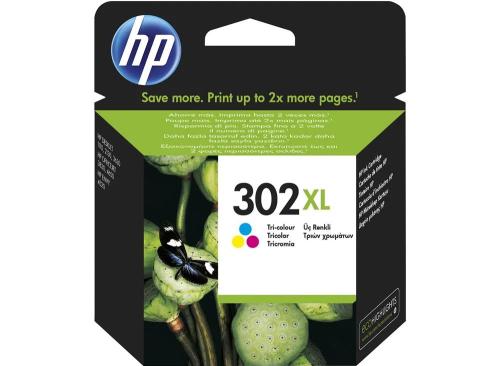 Tinteiro Hp 302xl F6u67a Tri-Colour