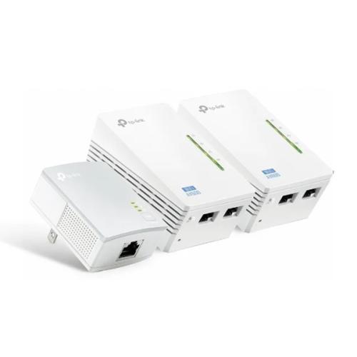 Kit 3 Adap Powerline Tp-link 500mbps C/wir N 300m.