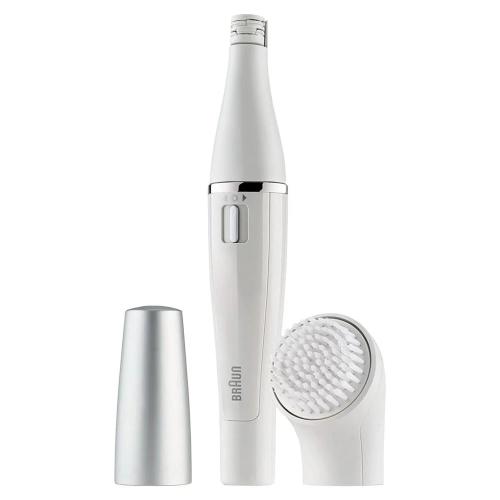 Braun 81458227 Epilator 10 Tweezers White Silver