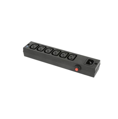 Bloco de 6 Tomadas Iec 10a
