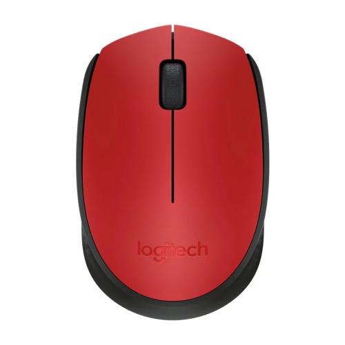 Rato Óptico Logitech M171 Wireless 1000dpi Vermelho/Preto